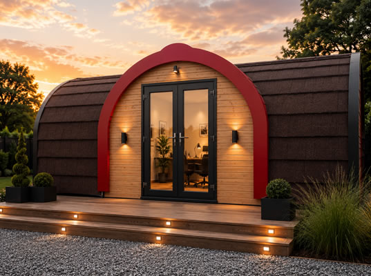 Luxury Office Pod Wales