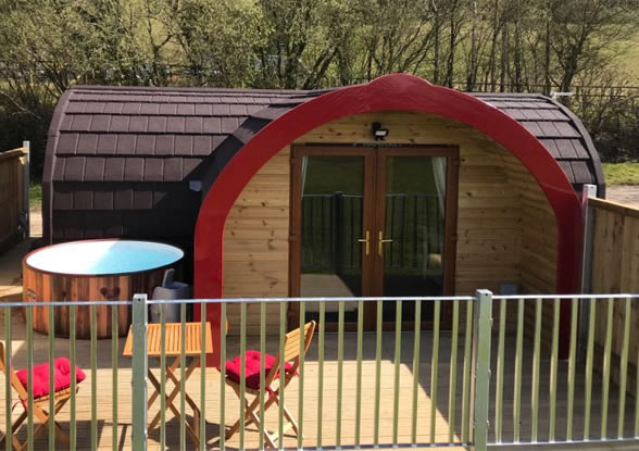 Luxury Cennen Glamping Pod Wales