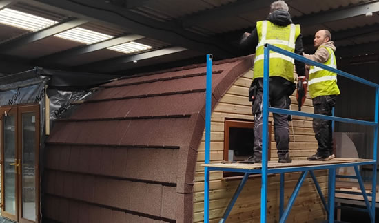 Glamping pod manufacturer Wales