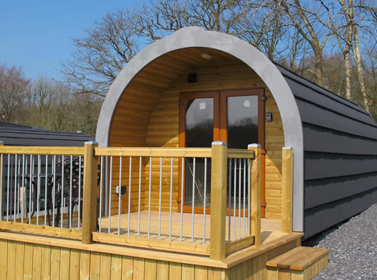 Luxury Towy Valley Glamping Pod Wales